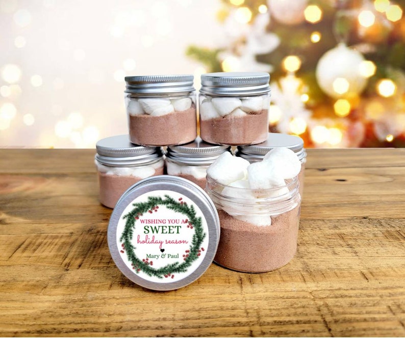 Hot Chocolate Gift  Mini Hot Chocolate Gift Teacher Gift Coworker Gift Employee Gift Cheap Holiday Gift Stocking Stuffer Hot Cocoa