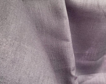 Linen - Grey - Fabric Sold by 1/2 meter, Sustainable Fabric for Clothes