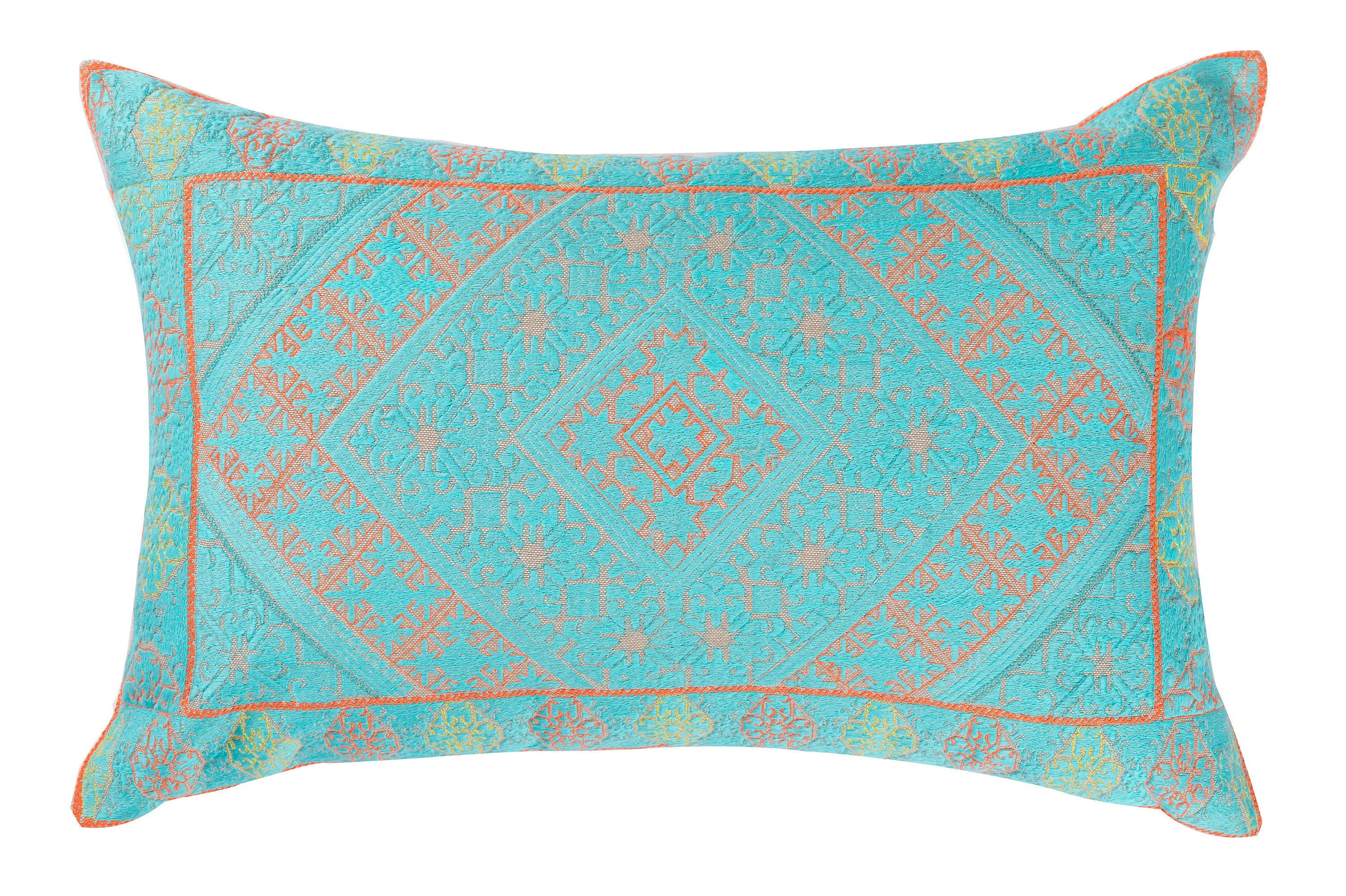 Silk Embroidered Swati Pillow Cases Handmade Suzani Cushion Etsy