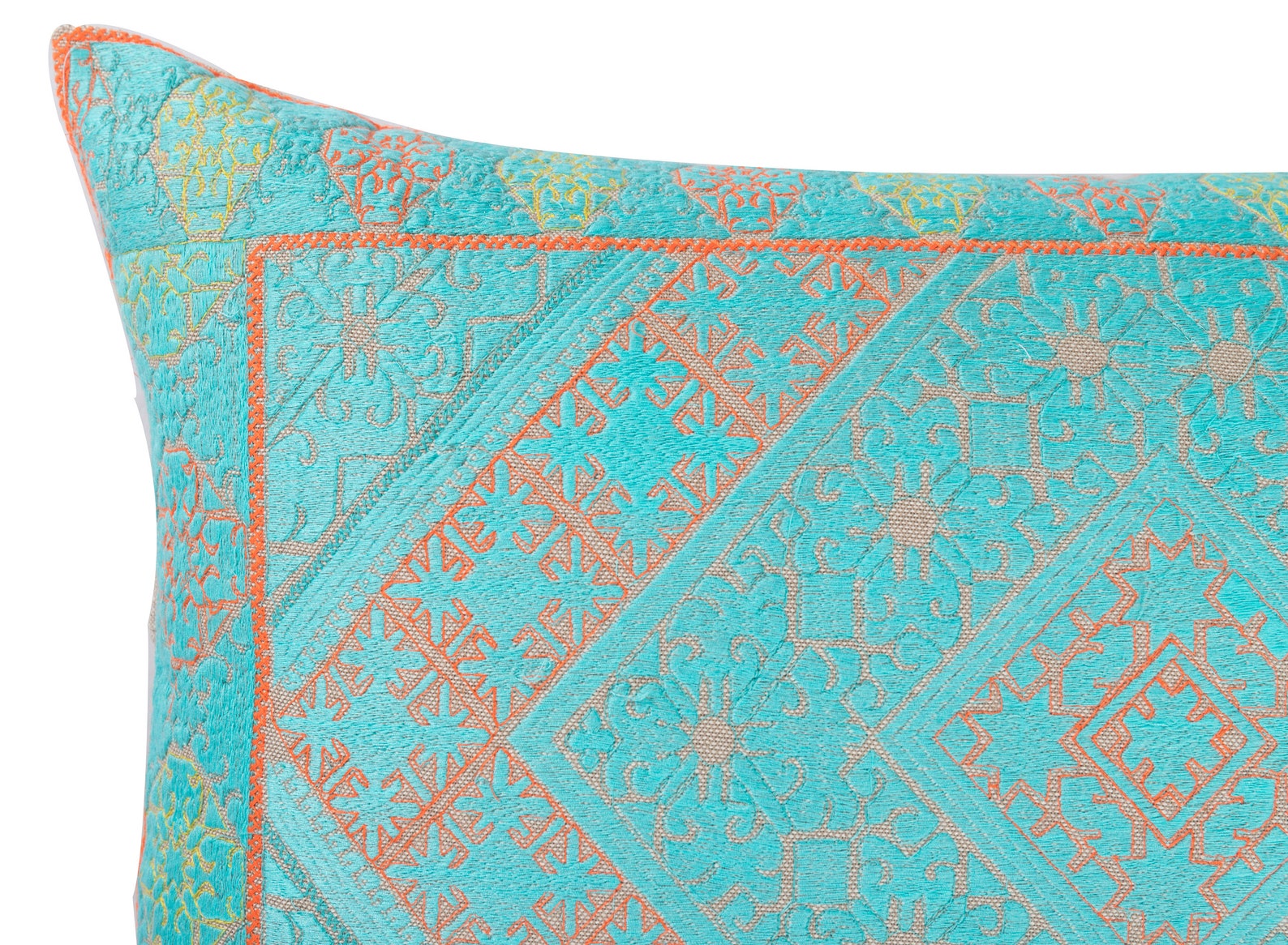 Silk Embroidered Swati Pillow Cases Handmade Suzani Cushion Etsy