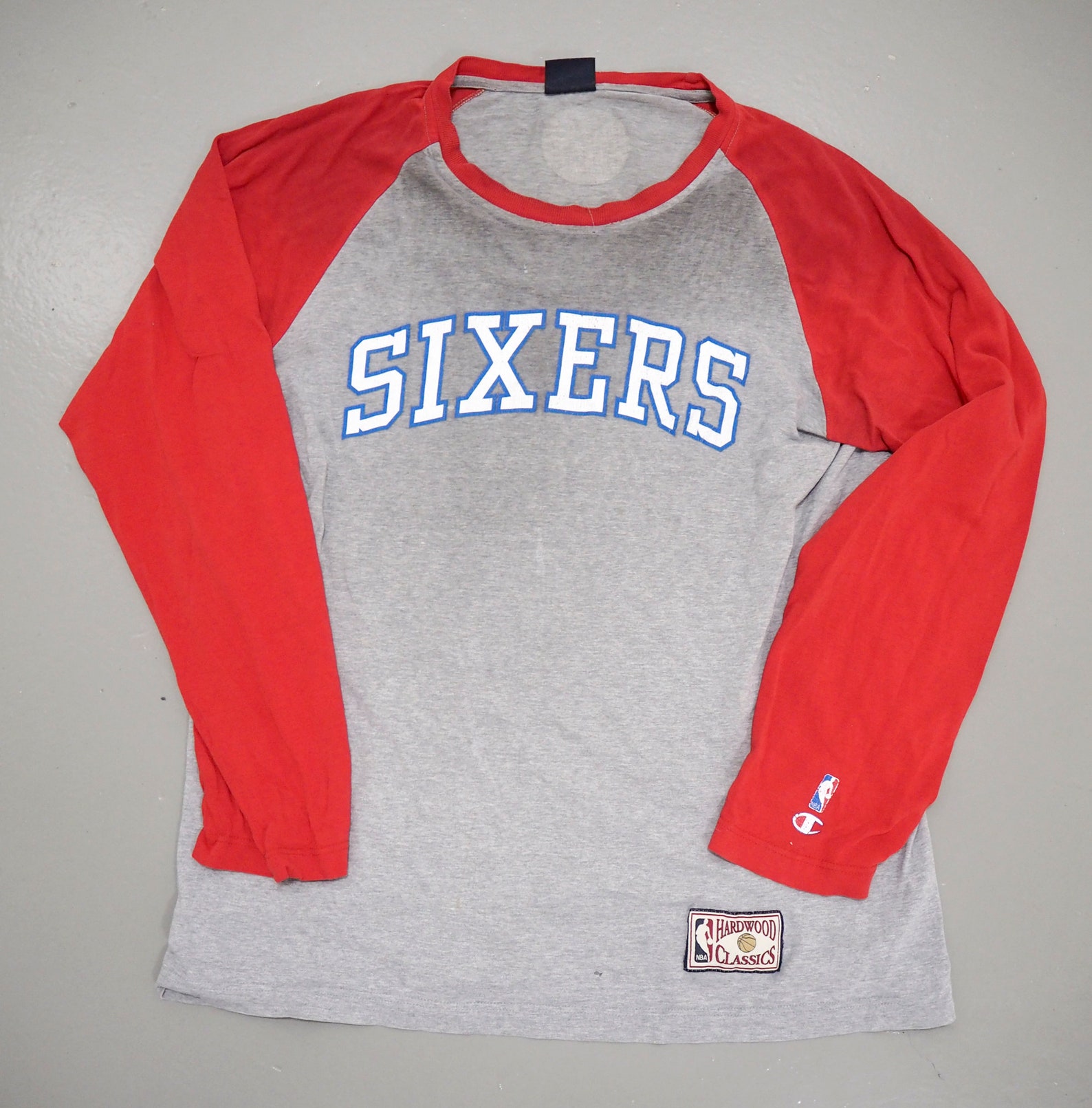 VINTAGE Champion NBA Philadelphia 76ers longsleeve shirt XL | Etsy