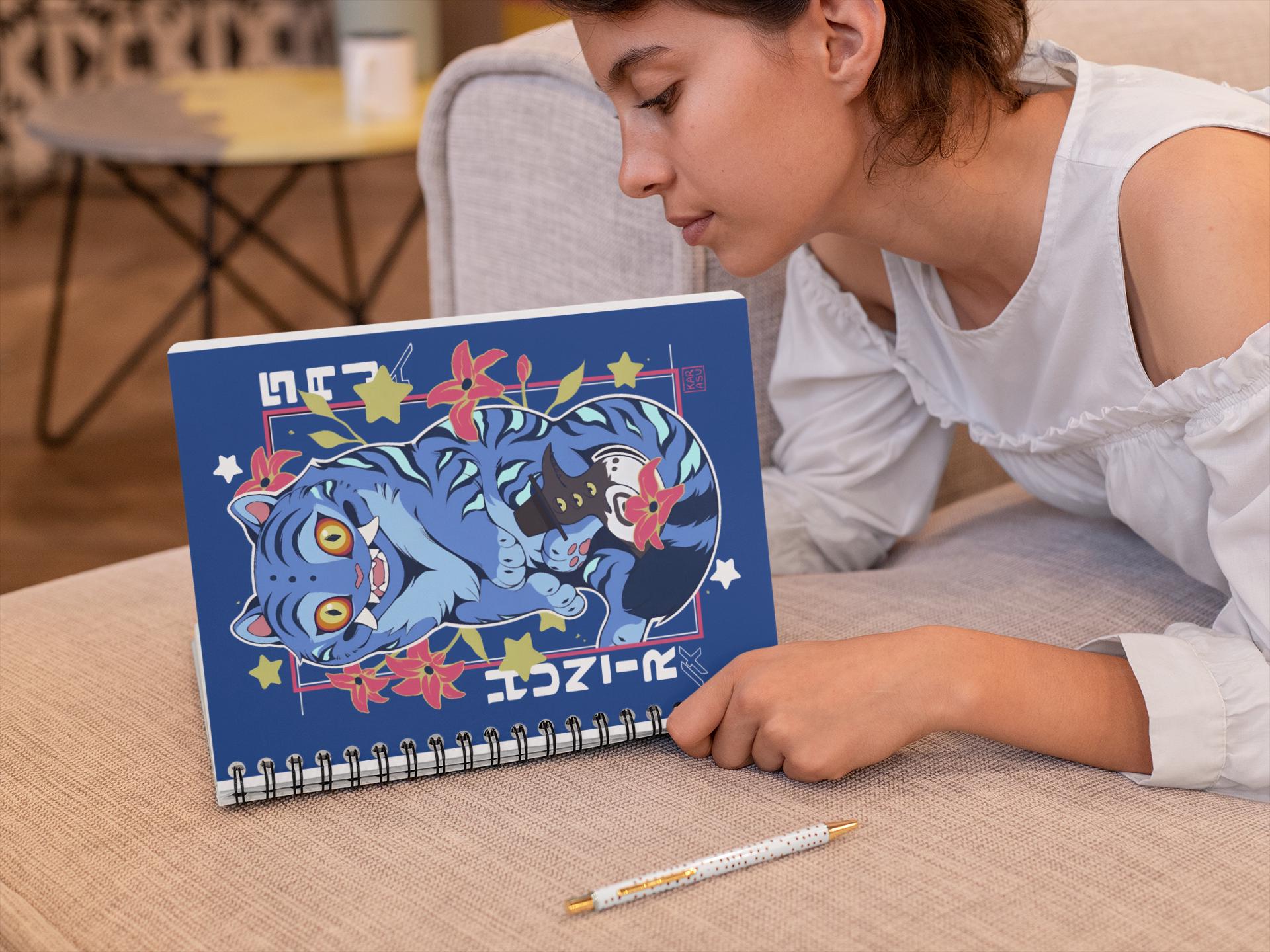 K-pop Demon Hunters Derpy Spiral Notebook - Ruled Line, School