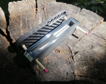 Wkładki do noża szwajcarskiego Victor Inox Titanium Carbon 91 mm, model EDC, ręcznie wykonany, szwajcarski nóż składany SAK, nóż szwajcarski SAK 91