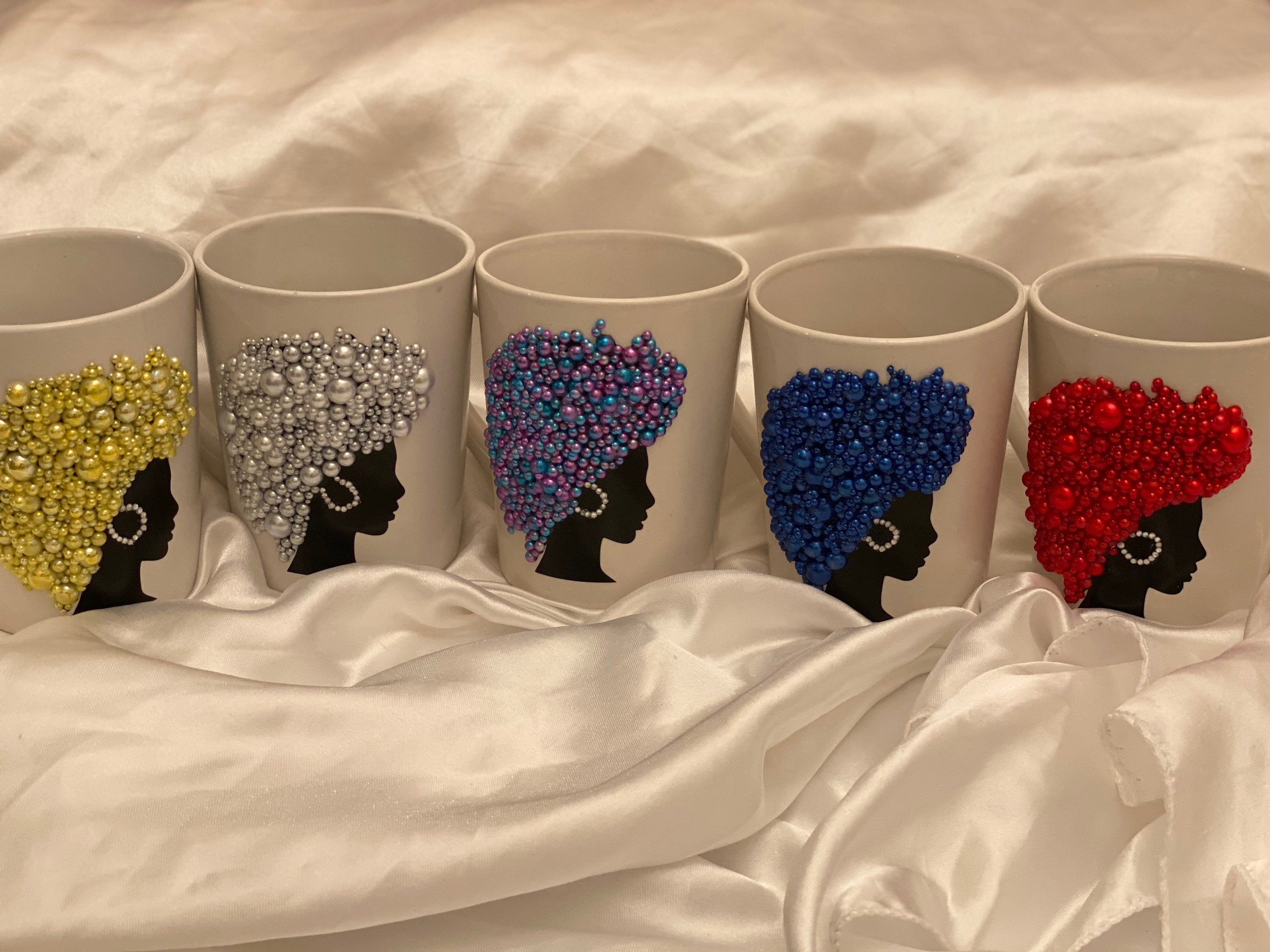 Custom Bling Mugs Etsy