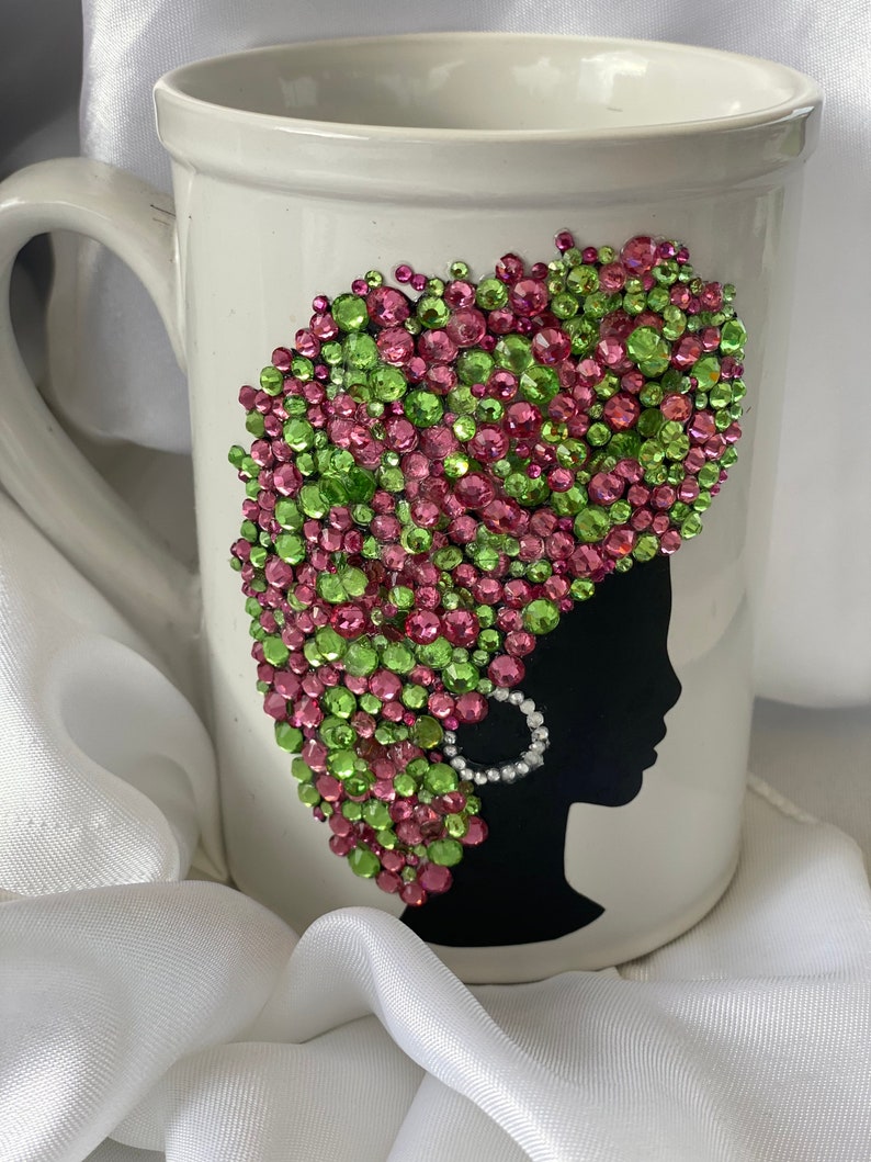 Custom Bling Mugs Etsy