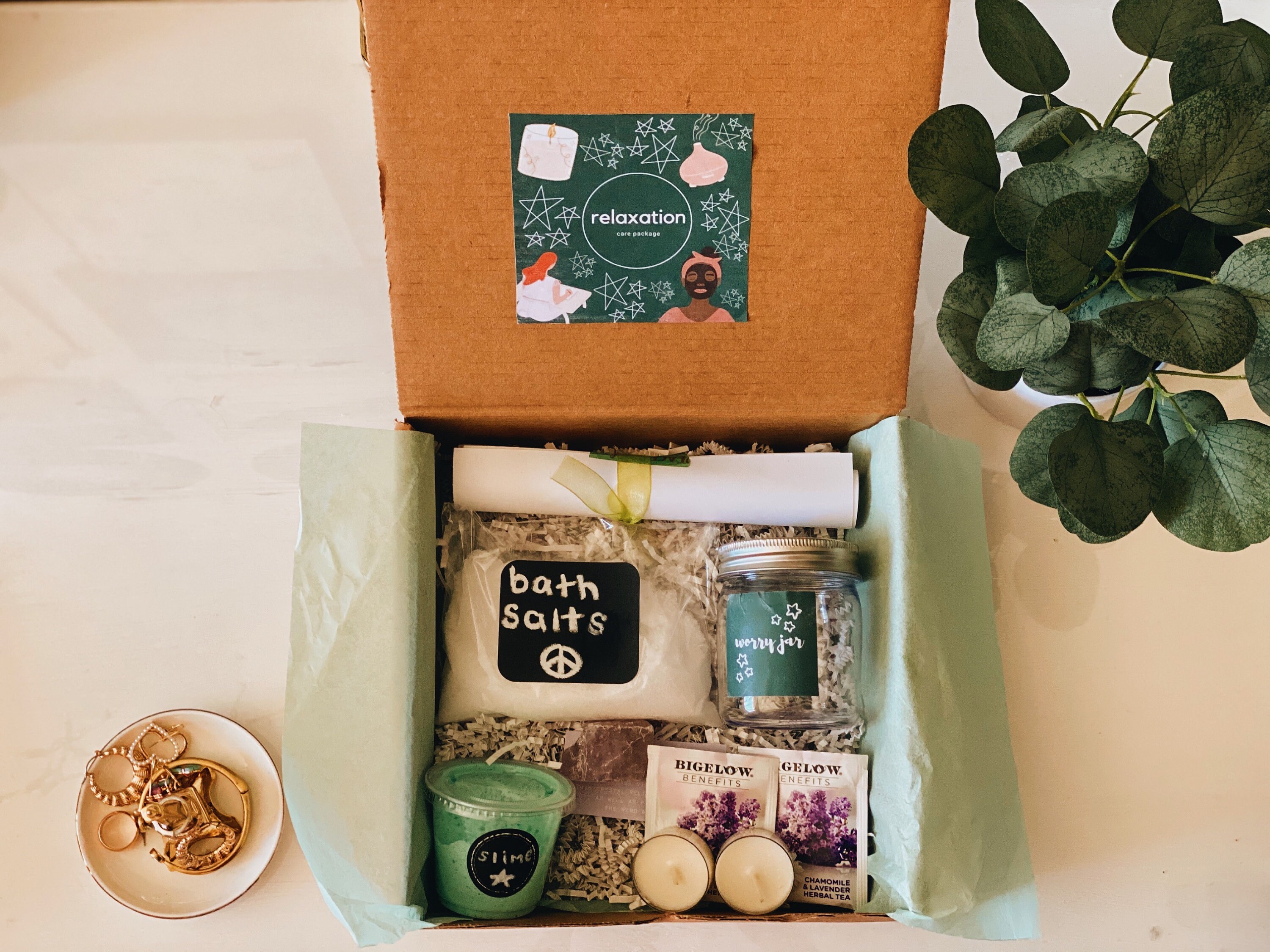 Relaxation Care Package Etsy