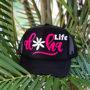 Trucker Hat - Aloha Life Tiare