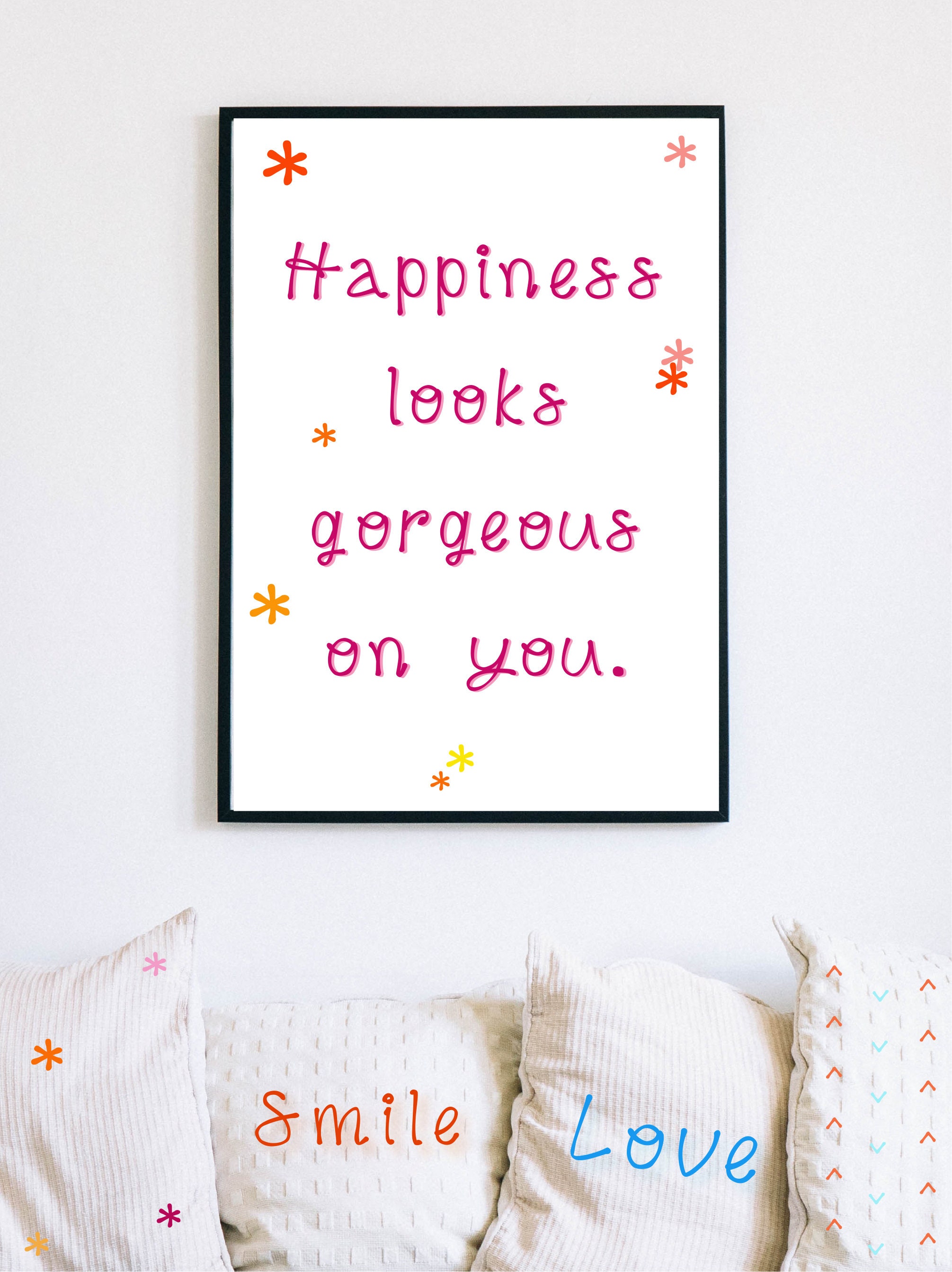 ORANGE BLOSSOM FONT, Handwritten Font, Cute Font, Crafting Fonts