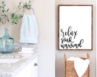 Girly Bathroom Decor Etsy
