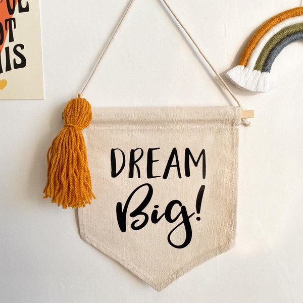 Dream Big Banner Etsy