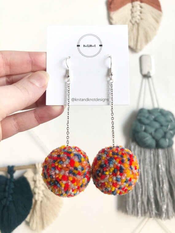 Chroma-Chic Rainbow Crystal Earrings – VAEL Designs