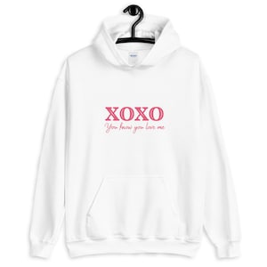Gossip girl Hoodie, xoxo sweatshirt, xoxo shirt, gossip girl gift, you know you love me shirt, Valentines Day shirt,gift for her