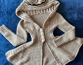 Burlap Boogeyman Hooded Coat