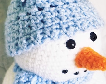 Crochet Snowman Plush