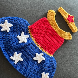 Woman of Wonder Baby Dress