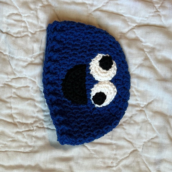 Baby Blue Monster Hat