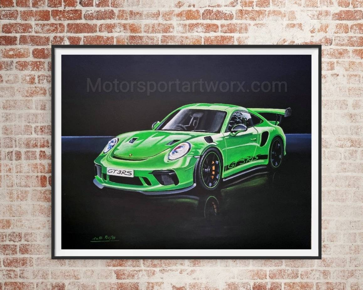 Porsche 911 GT3 RS Hoodie - Meme Coin Pullover Für Auto-Fans