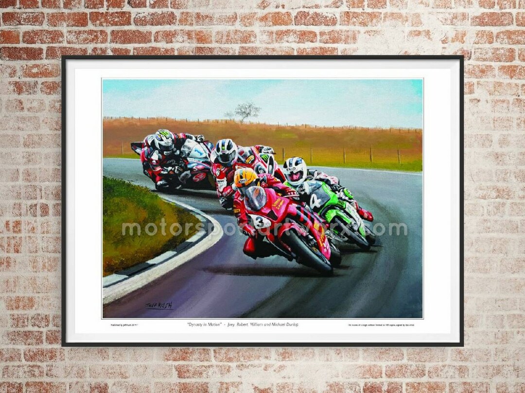 Joey Dunlop Robert Dunlop William Dunlop And Michael Dunlop Limited Joey Dunlop Robert Dunlop William Dunlop And Michael Dunlop Limited
