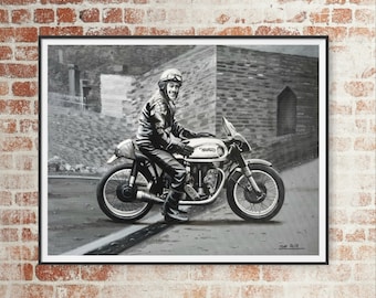 Metal Vintage Style Wall Sign - Norton Motorcycles 8x6 Inch [NORT