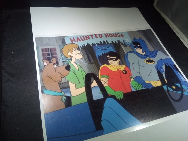 Vintage Batman Animation Cel Scooby-Doo crossover episode | Etsy