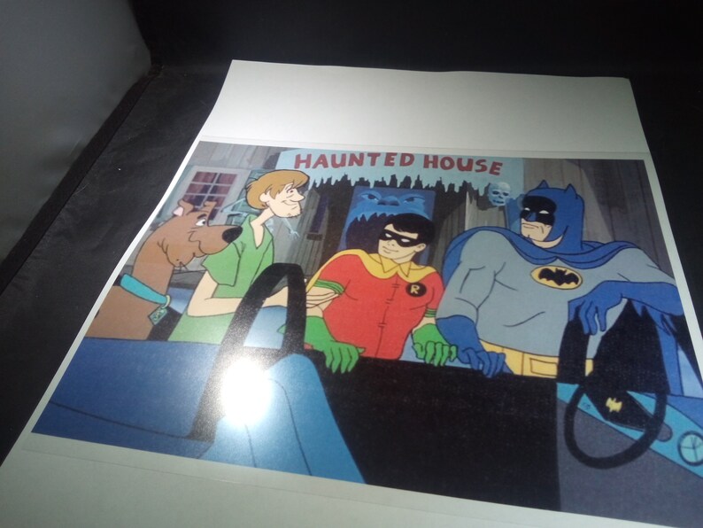 Vintage Batman Animation Cel Scooby-Doo crossover episode | Etsy