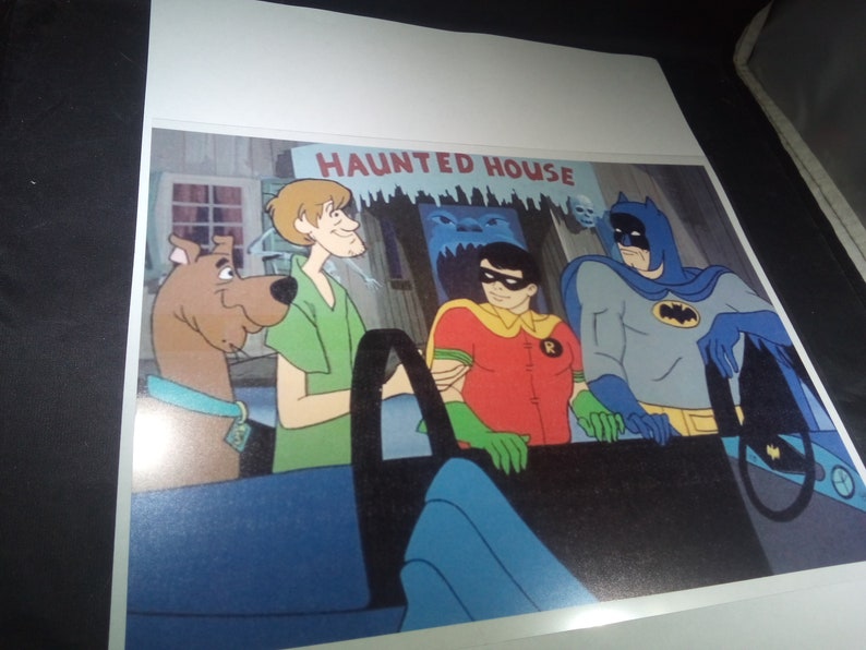 Vintage Batman Animation Cel Scooby-Doo crossover episode | Etsy