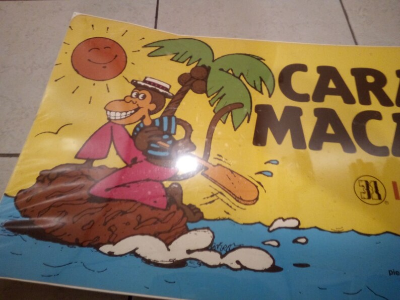 dated 1982 i believe Vintage Baskin Robbins Ice Cream Window Poster Advertisement ORIGINAL 1980/'s