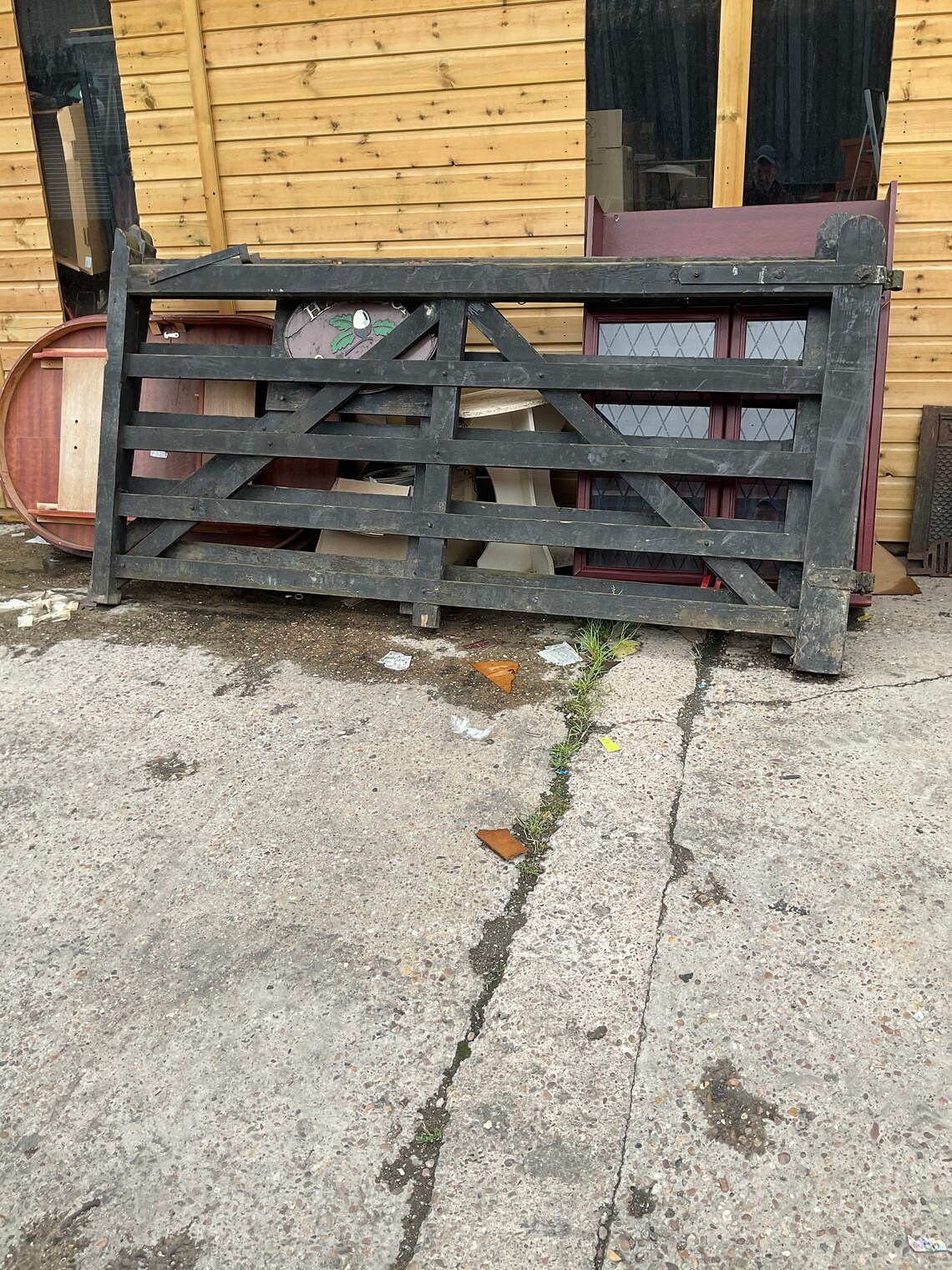 Solid Wood Pair Of Farmers Gates 8 x 4 FT Per Gate with Etsy