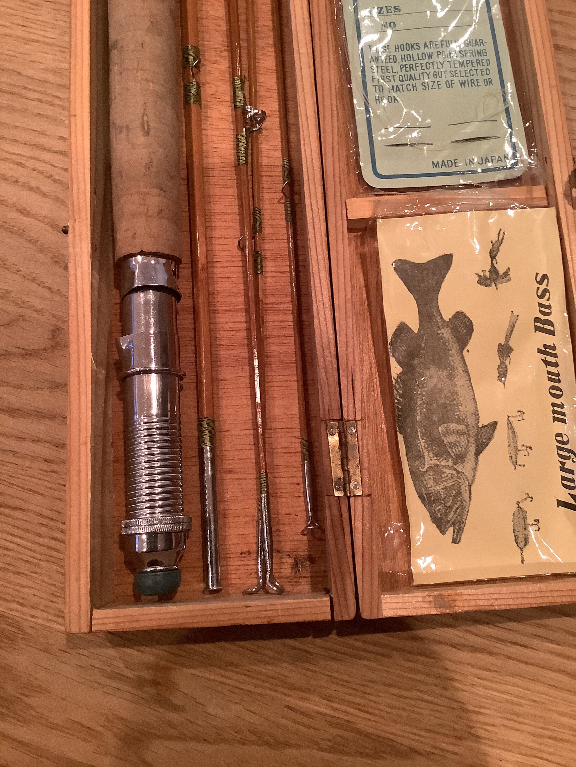 Japanese Vintage Kyoto YA Seal Brand Fly Fishing Kit Rare Etsy