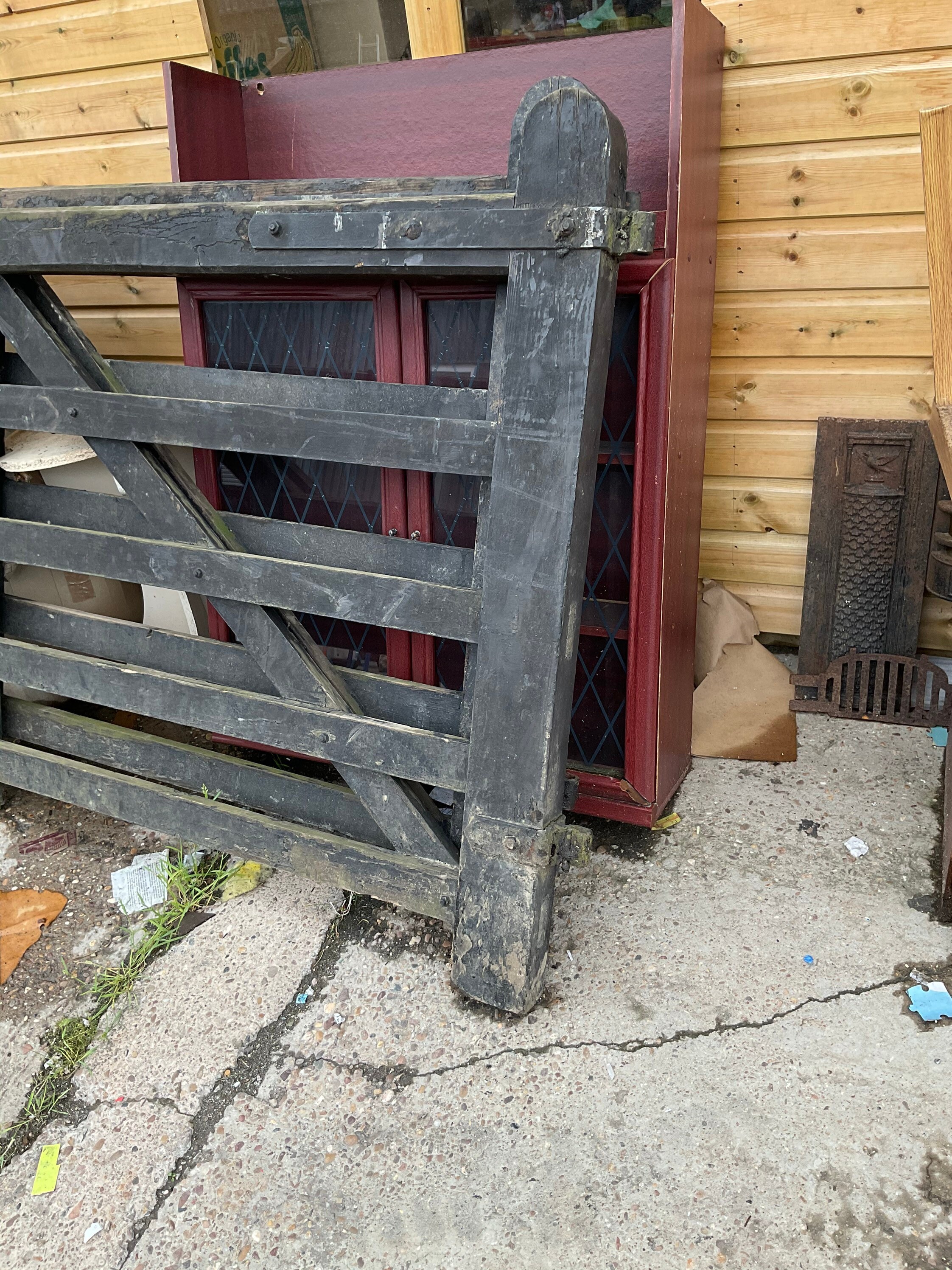 Solid Wood Pair Of Farmers Gates 8 x 4 FT Per Gate with Etsy