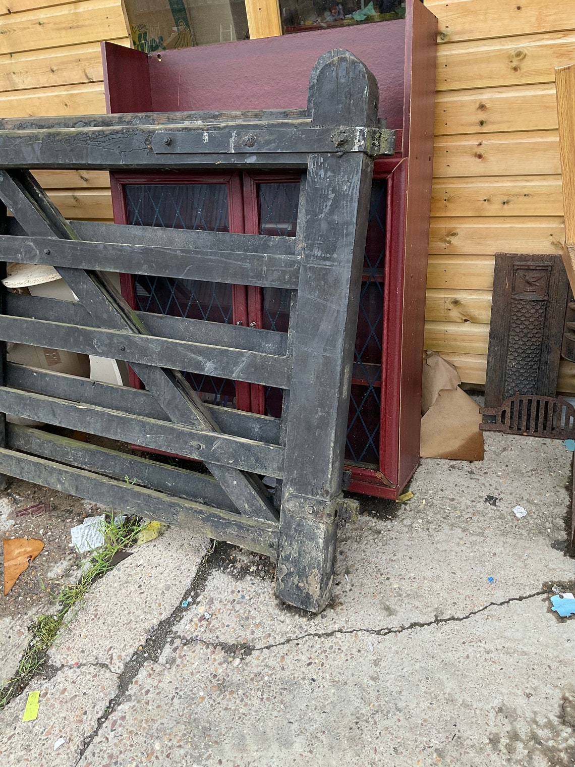 Solid Wood Pair Of Farmers Gates 8 x 4 FT Per Gate with Etsy
