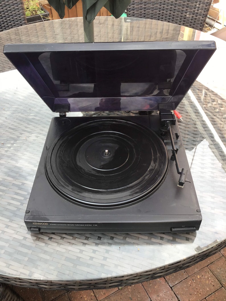 Kenwood Record Player Turntable Etsy