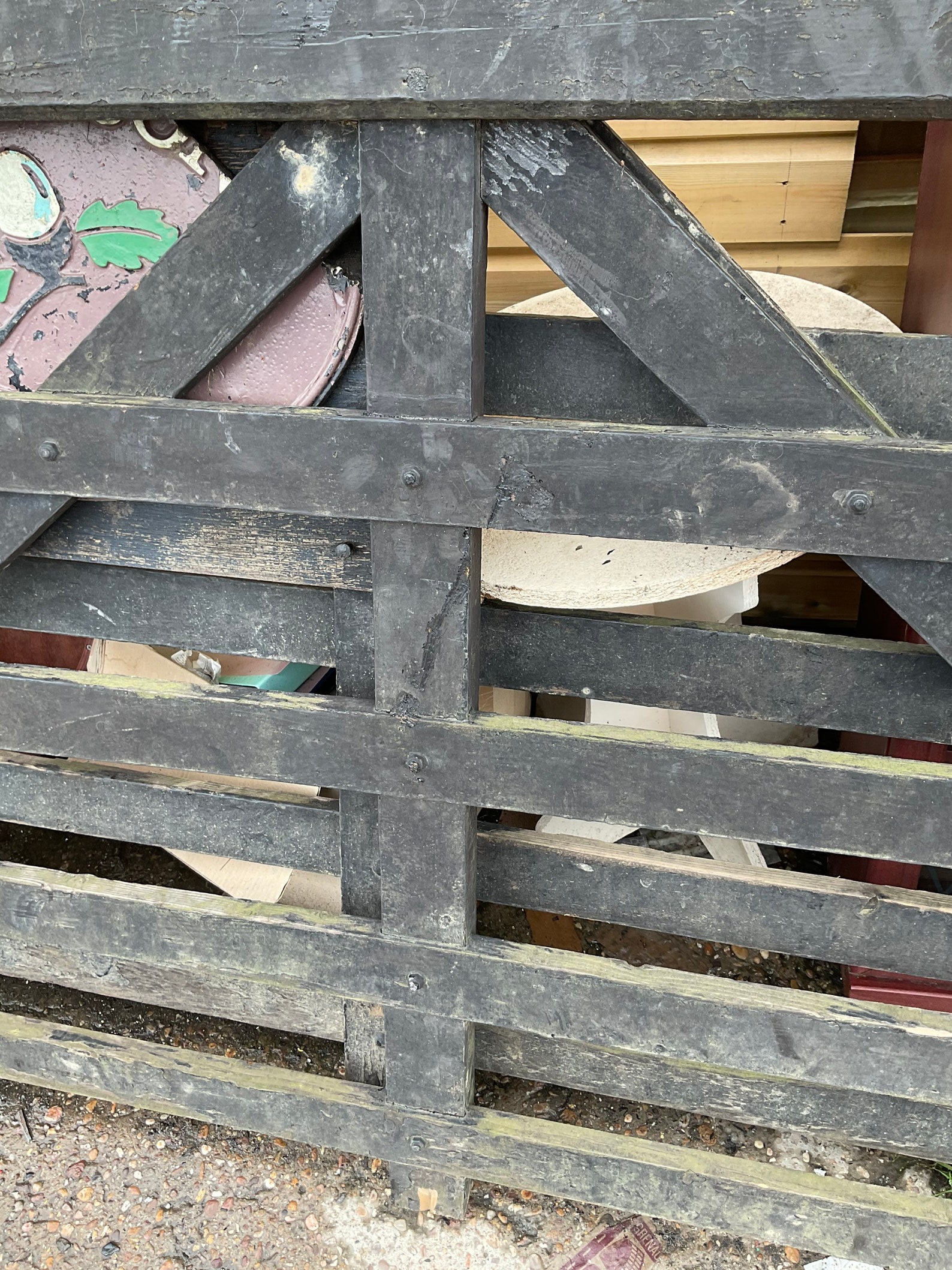 Solid Wood Pair Of Farmers Gates 8 x 4 FT Per Gate with Etsy