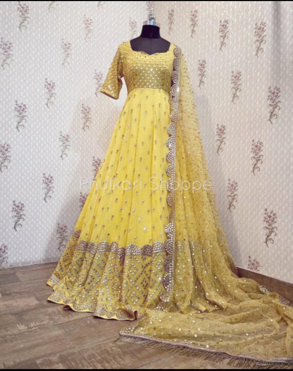 punjabi dress gown