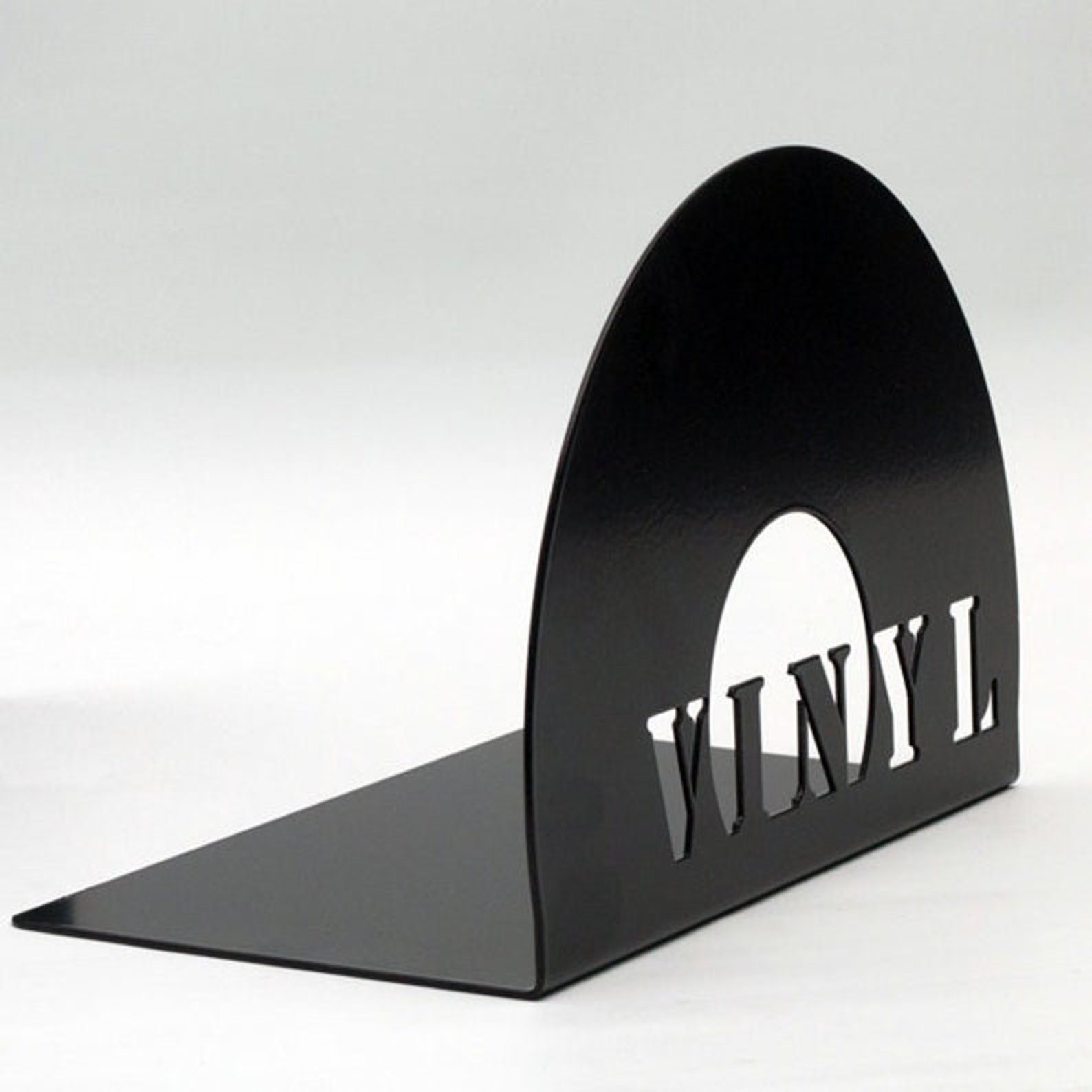 Metal Shelf Support for Vinyl Record Decorative Bookend Etsy