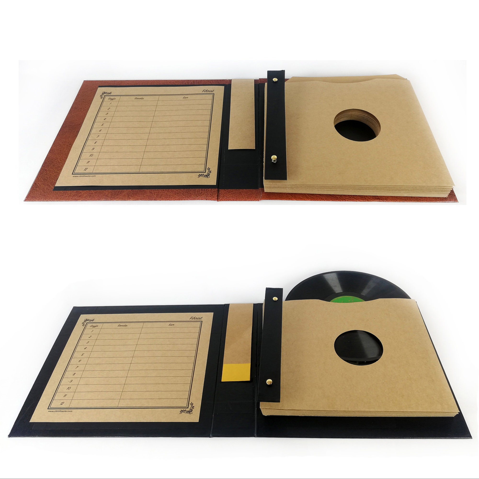 Record Folder Storage Album Binder for Vintage 78 RPM 10 inch Etsy