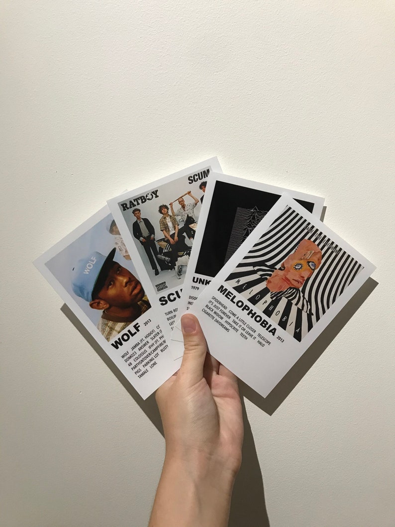 AESTHETIC ALBUM PRINTS custom prints available | Etsy