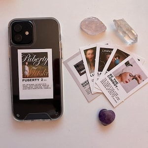 Aesthetic Mini Mitski Phone Prints (mini polaroids, minimalist print, album poster)