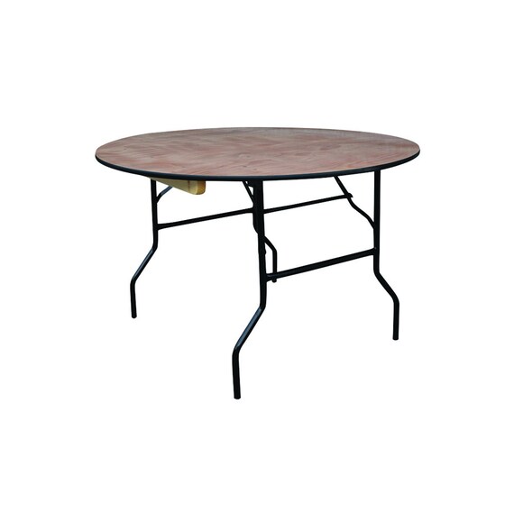 Wooden Table folding Table Metal Legs Folding Legs Etsy