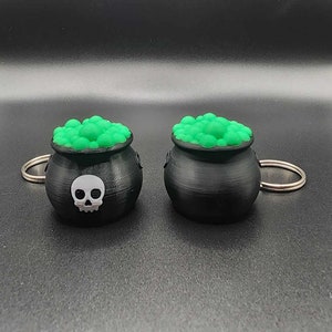 Cauldron Keychain Halloween Decoration