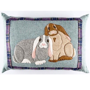 Bunny Bonkers Pillow Sewing pattern