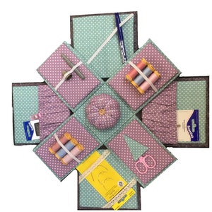 Etui Box (Exploding box) Sewing Pattern