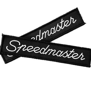 ON HOLIDAY! Will deliver at the end of July! Speedmaster patch — 2 pack!