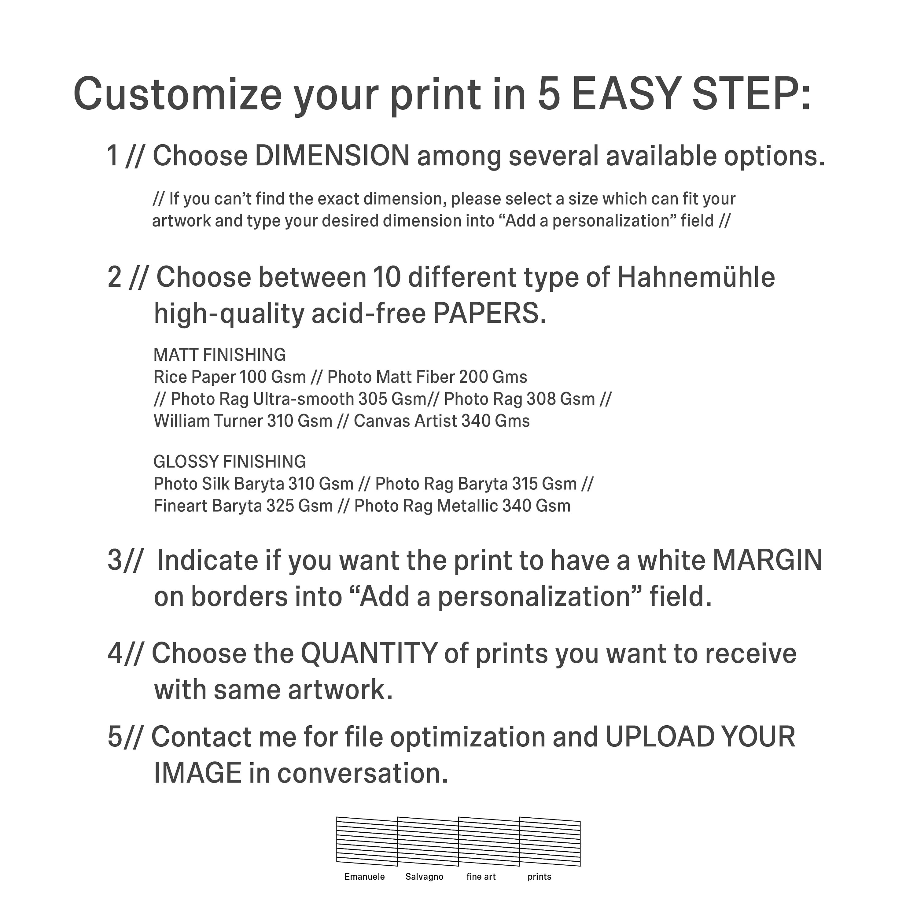 Custom Fine Art Printing Service for Artist or Photographers. High