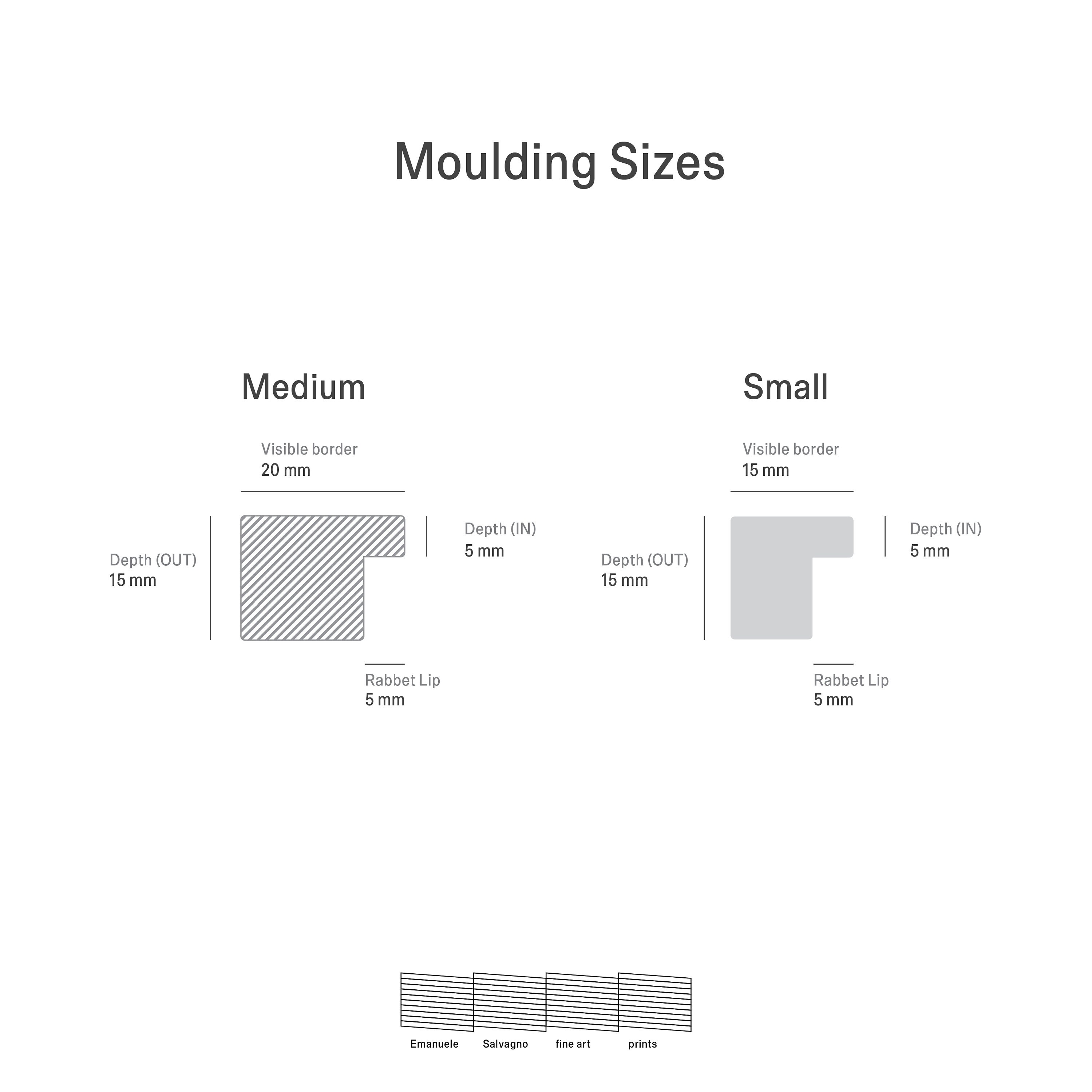 High Quality Genuine Wood Frames Made in Italy for Artists Etsy