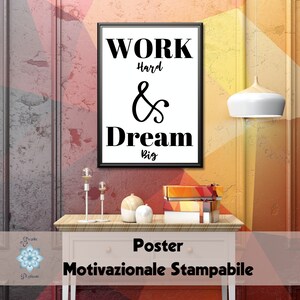 Motivational Poster / Printable Poster / Dorm Wall Art / Office Decor / Motivational Quotes