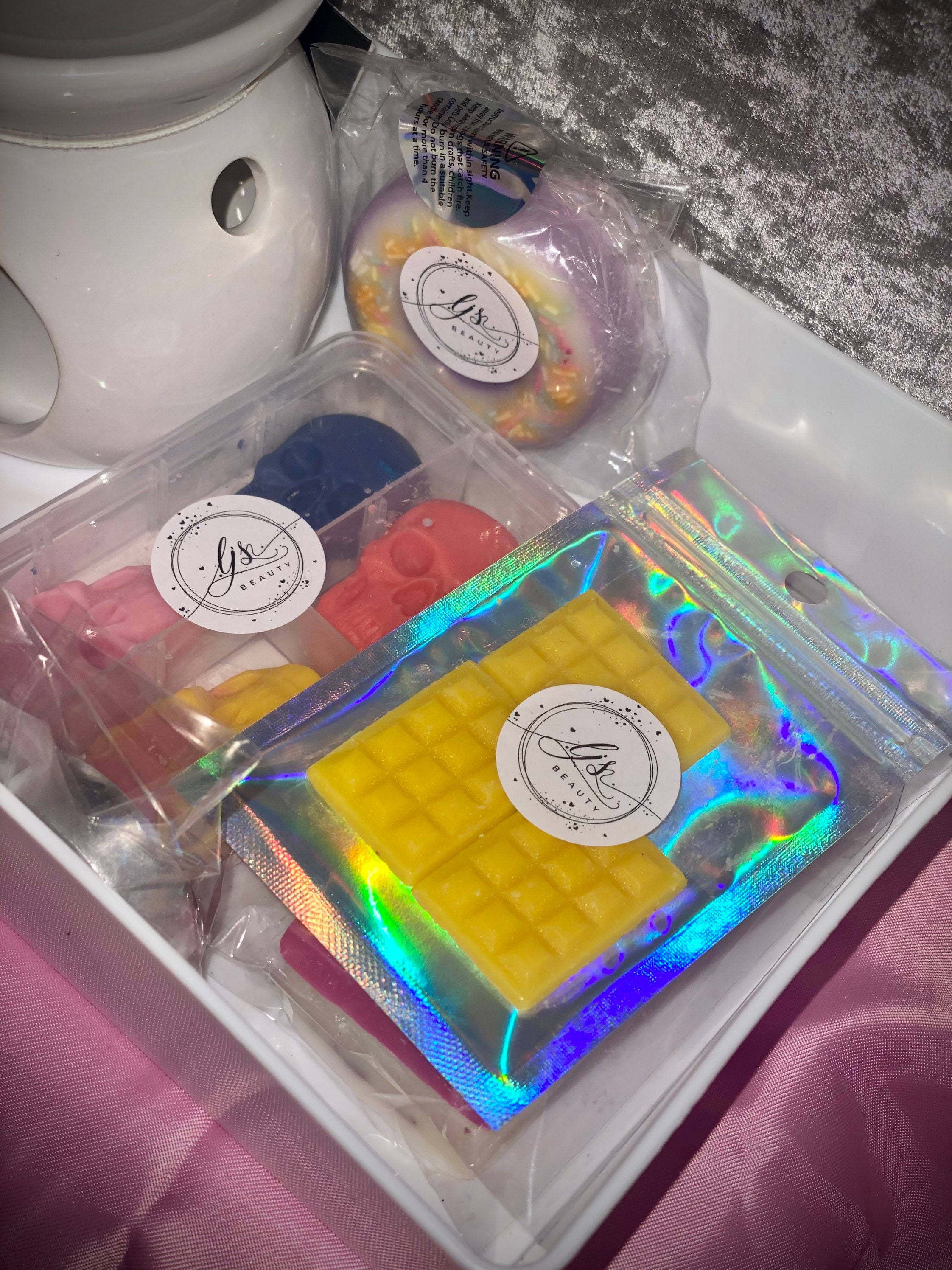 Large wax melt starter kit and oil burner Etsy