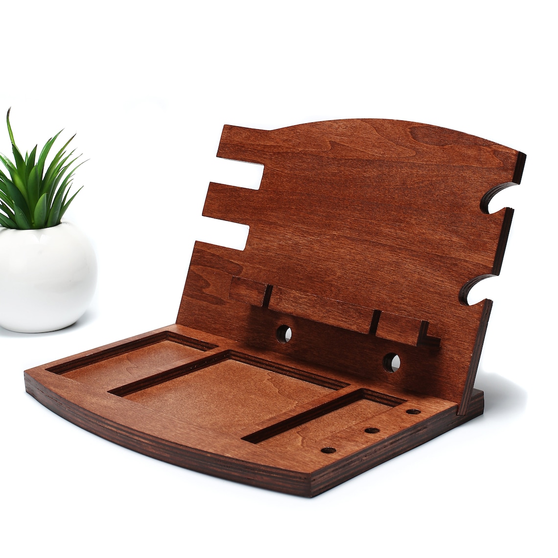 Nightstand Valet Formenanniversary Giftdocking Station5th Etsy