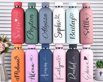 Insulated Bottle,Personalized Bottle,Water Bottle,Personalized Gift,Personalized Tumbler,Bridesmaids Gifts,Wedding Tumbler,Bridesmaid GIft