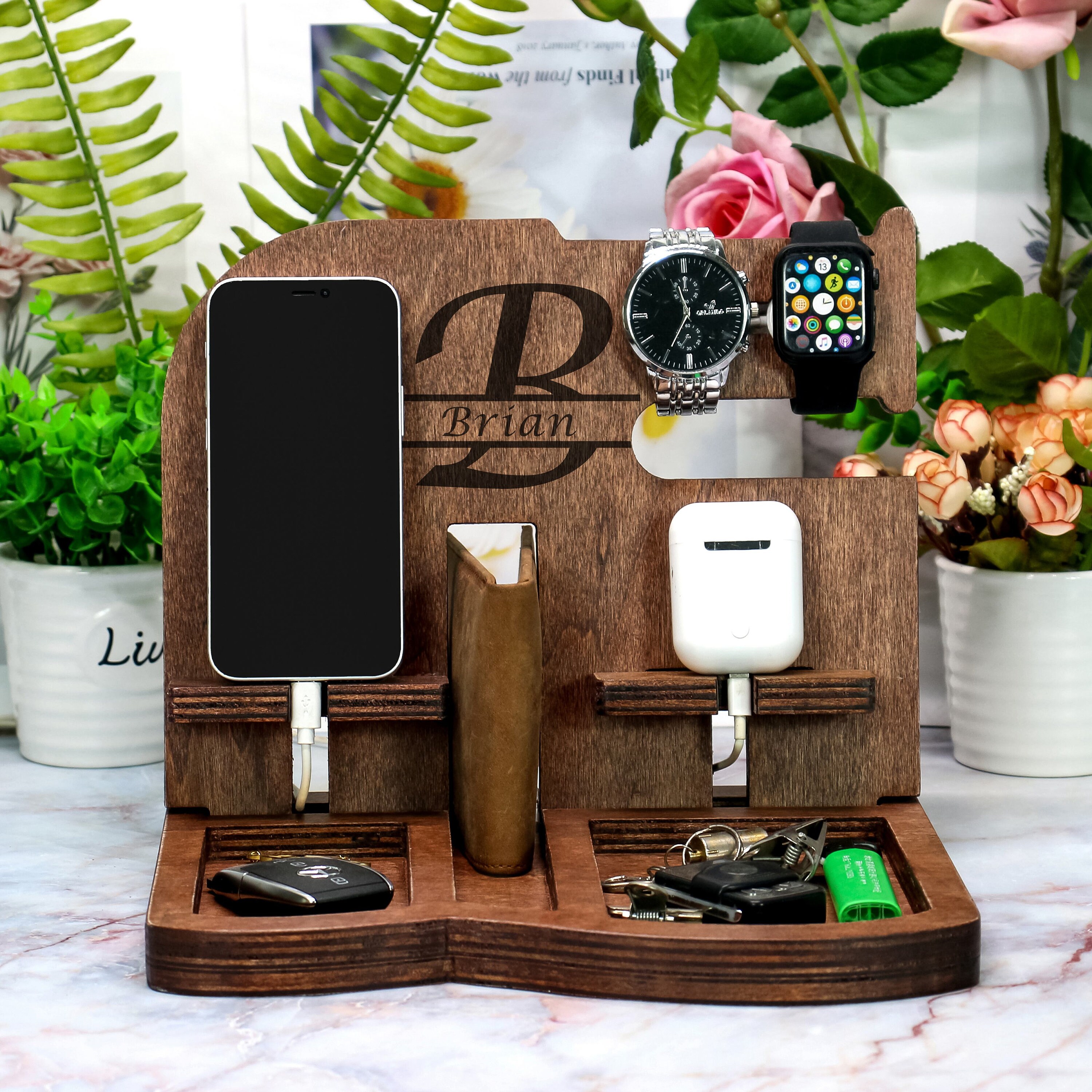 Docking Station Men,docking Station Wood,docking Station,desk